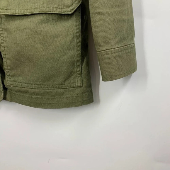 Madewell Women's Dispatch Utility Canvas Cotton Military Jacket Size XS - Picture 6 of 13